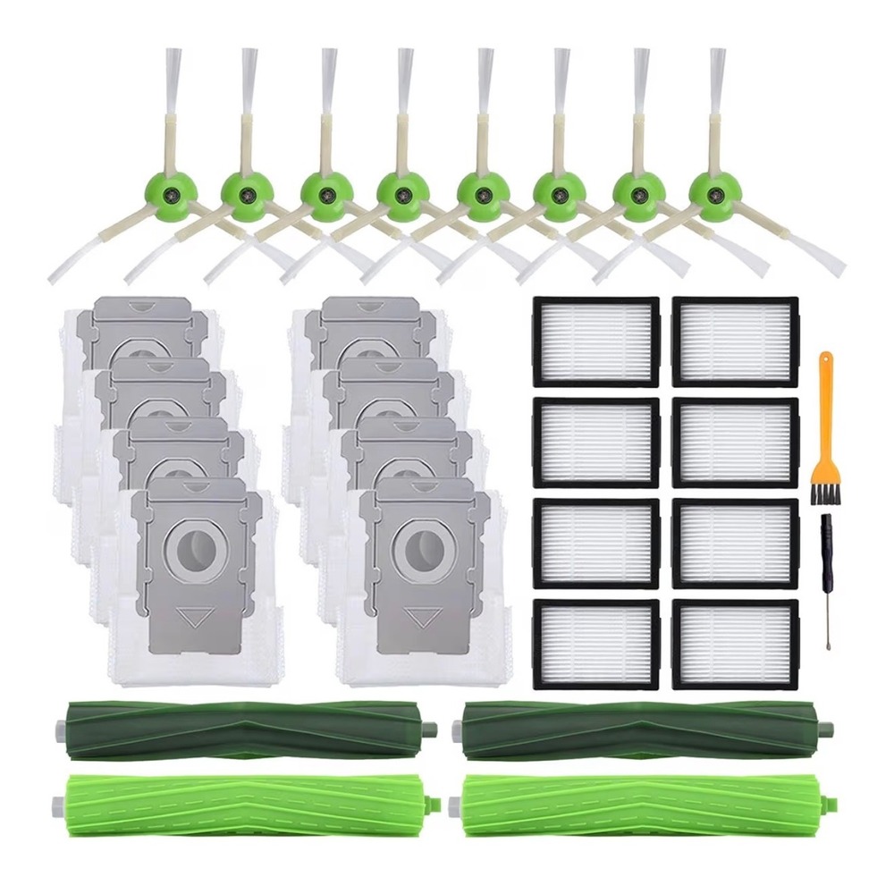 Replacement Parts for iRobot Roomba i7 i3 i4 i6 i8 j7 E5 E6 E7 Vacuum Kit